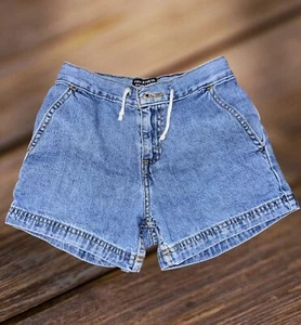 Vintage Polo Jeans Co Ralph Lauren Girls Size 8 Jean Shorts 90s - Picture 1 of 4