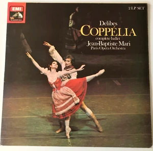 Delibes Coppelia Ballet Jean-Baptiste Mari EMI SLS 5091 Paris Opera Orchestra EX - Picture 1 of 11