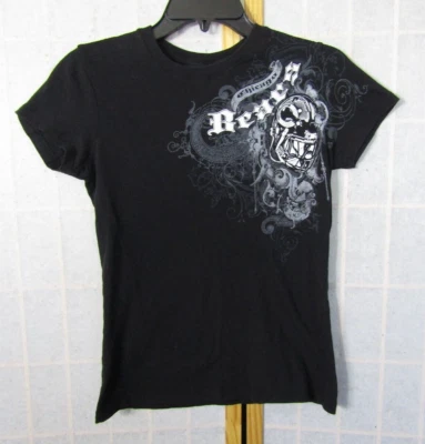 Camiseta de fútbol Reebok Chicago Bears negra gráfica manga corta juvenil M Foto 1 de 4