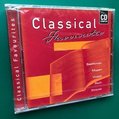 CLASSICAL FAVOURITES CD Sampler Beethoven Mozart Vivaldi Grieg Liszt Orff SEALED - Image 1 of 4
