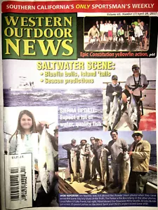 WESTERN OUTDOOR NEWS Newspaper MAGAZINE April 28 2017 FISHING Gun HUNTING TURKEY - Picture 1 of 10