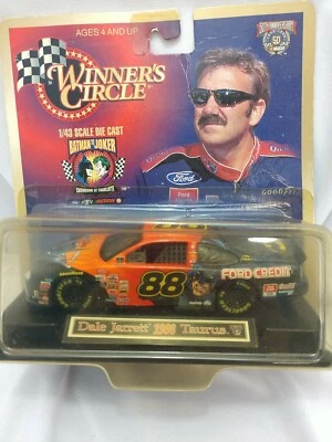 DALE JARRETT #88 BATMAN VS JOKER FORD TAURUS 1:43 Winners Circle 1998 NASCAR NEW - Image 1 of 4