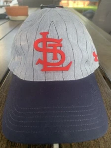 St. Louis Cardinals Under Armour Pinstripe Cooperstown Collection Hat Cap - Picture 1 of 8