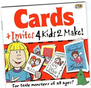CARDS AND INVITES | 4 Kids 2 Make | Windows 95 98 XP | 7 8 10 see listing - Picture 1 of 1
