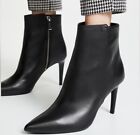 Michael Kors Sizes 8/8.5/9/9.5 Dorothy Flex Faux Leather Ankle Boot Black