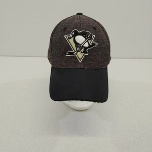 Gorra de béisbol Pittsburgh Penguins Reebok Center Ice talla L/XL gris Fitmax 70 poliéster - Imagen 1 de 5
