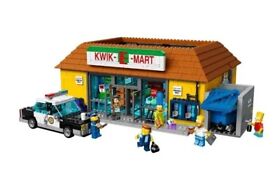 LEGO The Simpsons: Kwik-E-Mart (71016)-NIB *RETIRED* 2,179 pieces! Factory seal