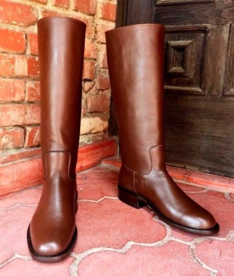 Botas masculinas de couro Han Solo Star Wars tamanho 7 - Imagem 1 de 4