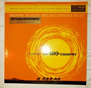 The Big Country Orig. Music From The Motion Picture Sound Track Vinyl LP STEREO - Picture 1 of 3