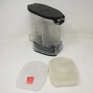 Shark IZ662H IZ640H TAZA DE POLVO DE SUCIEDAD CONTENEDOR BOTE Negro OEM Parte # 793FFJ662H - Imagen 1 de 4