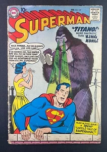 Superman (1939) #127 GD (2.0) 1er Titano Curt Swan un - Imagen 1 de 2