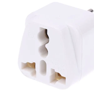 1 Piece UK/US/EU/AU To Italy Italian 3 Pin Travel Power Adapter Plug Socket - Photo 1/14