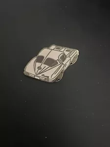 1963 Corvette Stingray Enamel Pin- White - Picture 1 of 4