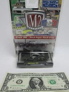 Máquinas M2 - Arrastre automático - Lanzamiento 4 - Etapa uno - Pontiac GTO 1969 negro - Imagen 1 de 3