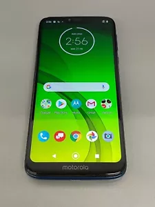 Motorola Moto G7 Power Verizon 32GB Blue (Grade C - Minor Issue) - Picture 1 of 2