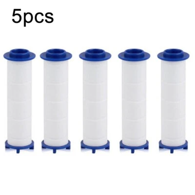5 Pcs Shower Head PP Cotton Filters Negative Ions Pressurized Handheld Showering - Image 1 of 4