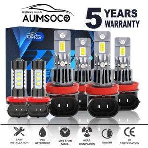 For Nissan Pathfinder Sport Utility 3.5L 2017-2020 LED Headlight Fog Light Bulbs - Picture 1 of 17