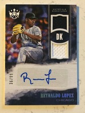 2018 Diamond Kings DK Materials Signatures Holo Silver #37 Reynaldo Lopez 36/99