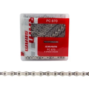 SRAM PC-870 Chain - 6, 7, 8-Speed, 114 Links, Silver - Picture 1 of 1