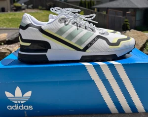 Neu adidas Originals ZX 750 HD Herren 13 Schuhe Farbe: Cloud White/Black - Bild 1 von 12