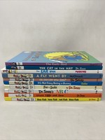 Lot of 10 Dr Seuss Beginner Books Hardcover Books Vintage