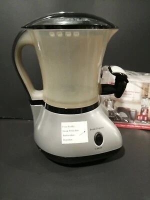 Back to Basics COCOA LATTE HOT DRINK MAKER CM300BR Silver Tested & Works - Image 1 of 4