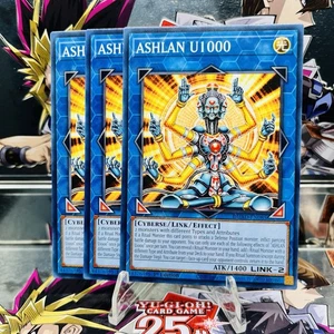 3x Playset Yugioh ASHLAN U1000 DUAD-EN085 Comune 1° Ed Near Mint - Foto 1 di 1