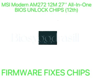 MSI Modern AM272 12M 27'' Tout-en-un, ADMIN PAS DE MOT DE PASSE MICROLOGICIEL PUCE BIOS - Photo 1/1