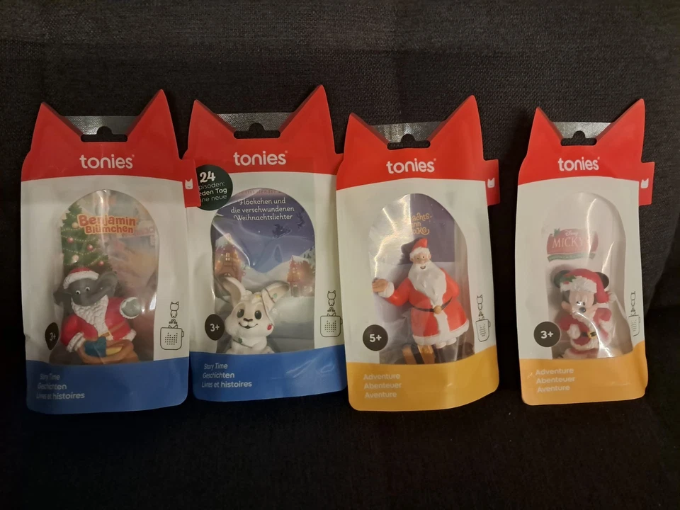 4 Tonies Flöckchen Benjamin Mickeys und Weihnachtsmann und Co Kg - Bild 1 von 1