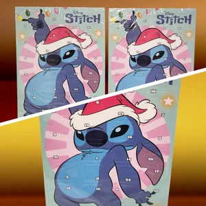 Stitch Disney Advent Calendar 2025 Xmas Countdown Chocolate Gift Box Single & 2 - Picture 1 of 14