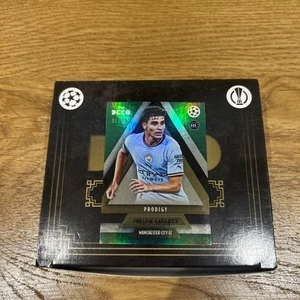 2022-23 Topps Deco UEFA Julian Alvarez RC Rookie Green Prodigy 91/99 - Picture 1 of 2