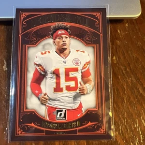 Patrick Mahomes II 2020 Panini Donruss Legends of the Fall #LF-PMH Chiefs MVP - Imagen 1 de 6