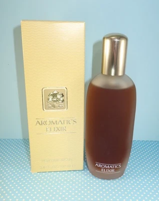 Aromatics Elixir Perfume Spray 3.4 Fl Oz Clinique Versión Antigua Más Oscura Nuevo con Caja Foto 1 de 4