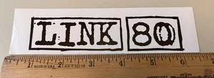 Link 80 Band Aufkleber Sticker East Bay Punk Rock Gilman Harcore Vintage 90er - Bild 1 von 1