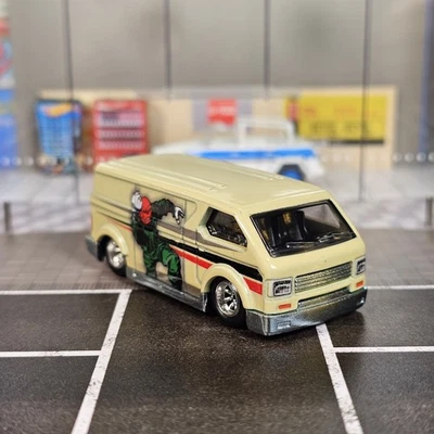 2021 Hot Wheels Premium Marvel Captain America-Red Skull MBK VAN Tan Real Riders - Image 1 of 4