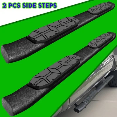 Nerf Bar Fit 02-08 Dodge Ram 1500 Quad Cab 4.3" Side Step Curved Running Board Foto 1 de 4