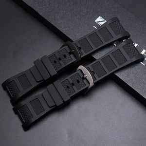 Cinturino orologio in gomma 30*16 mm per bracciale IWC Ingenieur IW323601 IW323608 - Foto 1 di 9