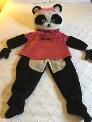 Pammy Panda Shirt Tales Halloween Costume Hand Made Size 6 - Image 1 of 4