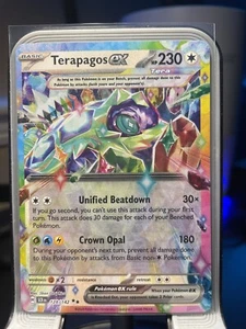 Terapagos ex - 128/142 Stellar Crown Double Rare Pokemon - NM/MINT - Bild 1 von 2