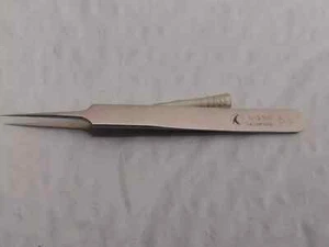 Ideal-Tek Swiss 5.S Ingrown Hair And Splinter Tweezers Precision Extra Fine - Picture 1 of 3