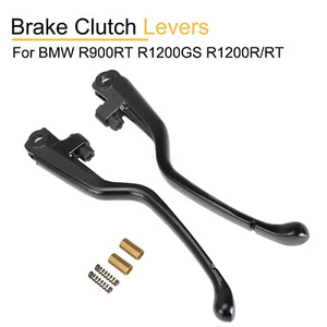 Hand Brake Clutch Levers For BMW R1200R R1200GS/ADV R900RT R1200RT R1200ST Black - Picture 1 of 17