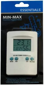 Essentials Digital Min-Max Thermo Hygrometer - Picture 1 of 1