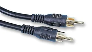 PRO SIGNAL - Phono (RCA) Kabel 1m Schwarz - Picture 1 of 1