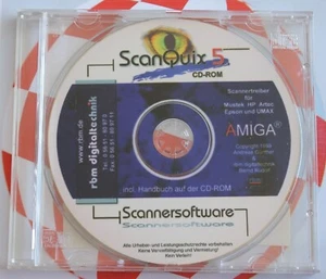 CD ScanQuix 5 + fxScan (Amiga, 1999, étui à bijoux) - Photo 1/3