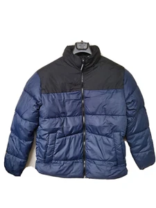 JACK&JONES sz M JACKET PUFFER PUFFA ZIP COLLAR LIGHTWEIGHT SPRING COLORBLOCK NEW - Picture 1 of 8