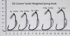 Weighted Offset Worm Hooks w/ Twist lock