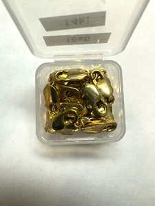 14 Karat Gelbgold 16 mm x 6 mm Karabinerverschluss ~1,75 Gramm - Bild 1 von 1