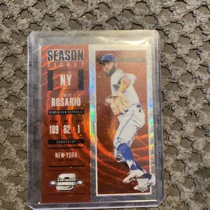 AMED ROSARIO 2018 Panini Contenders Optic #1 Rookie RC Ruby Wave Prizm /199 - Picture 1 of 2