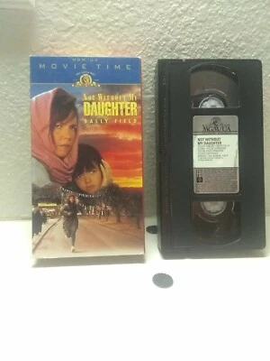 Not Without My Daughter (VHS, 1991, Movie Time) Sally Field - Image 1 of 4