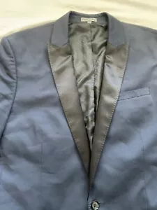 Express Photographer Midnight Blue And Black Tuxedo Large - Picture 1 of 8